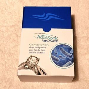 Aquasonic Wave Jewelry Cleaner Box. Get jewelry, clean and protect from Bacteria